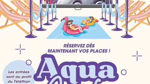 Aqua-ciné à la piscine intercommunale des Balcons du Dauphiné au profit du Téléthon